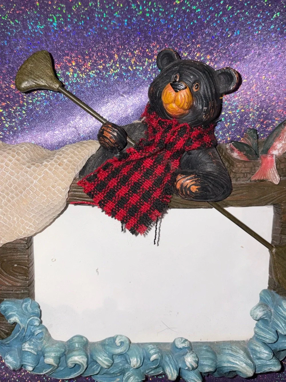 Black Bear Picture Frame